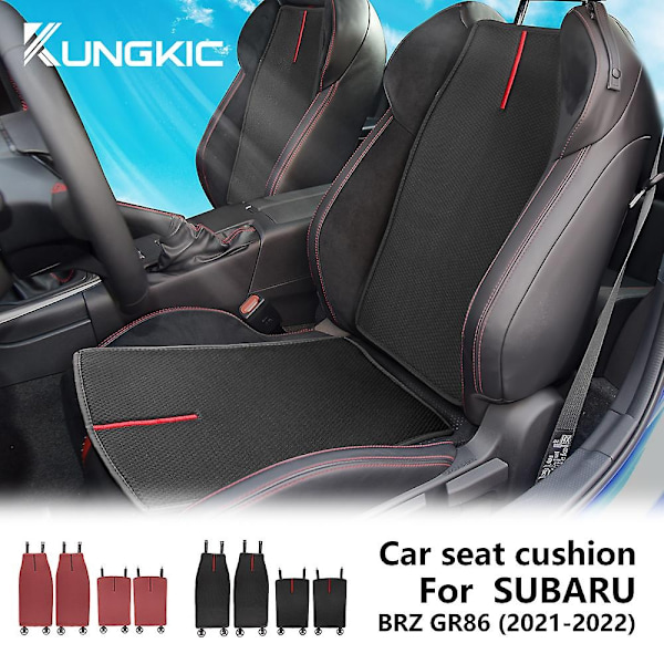 Istuintyynyn suojus Subaru Brz Gr86 2021 2022 Kesä Neljä Vuodenaikaa Auton Hengittävä Liukumaton Jää Silkki Suojapehmuste Tarvikkeet-Perfet Backrest Cushion