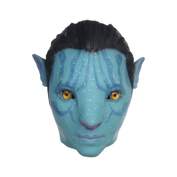 Avatar Na'vi Blå Maske Halloween Maske til Voksne Film Cosplay Kostume Rekvisitter-Perfekt