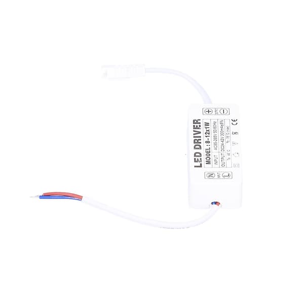 LED Driver 300mA Konstant Strøm TransCompatible med DC24‑42V Lampe Strømforsyning Driver AC85‑265V-Perfet