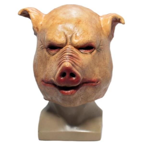 Halloween Helmasker Motorsåg Skräck Gris Huvudmask Djurhuvudbonader Roliga festrekvisita - Perfet