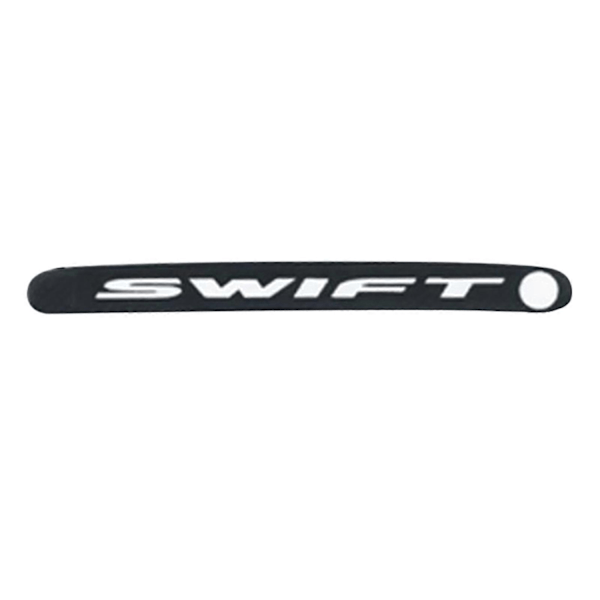 Passer til Suzuki Swift Mengxi kulfiber bagbremselys bilmærkat dekorativt dæksel - Perfekt Black With Hole