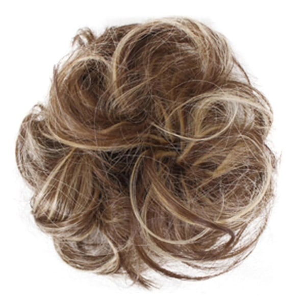 Lett å ha på Stilig hår-scrunchies Naturlig rotete krøllete hårforlengelse - Perfet 2