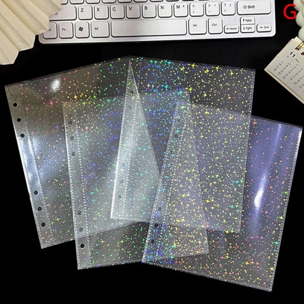 A5 Binder Sleeves 1P 2P 4P Transparent Fotoalbum Binder Refil - Perfet G