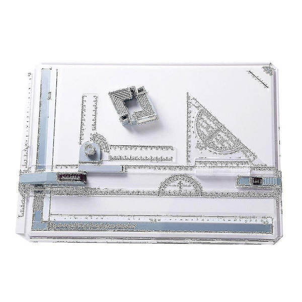 Ritbord A3 ritbord med parallell rörelsevinkelmått... - Perfet