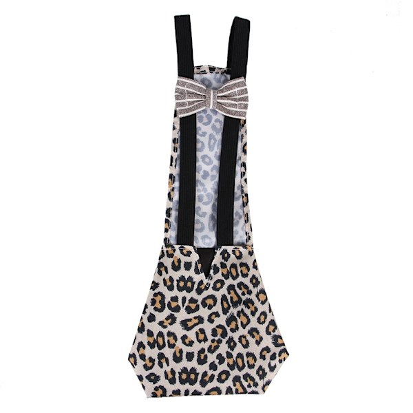 Pet Animal Duck blöja Anti-Pull blöja tillbehör - Perfet Leopard print XS