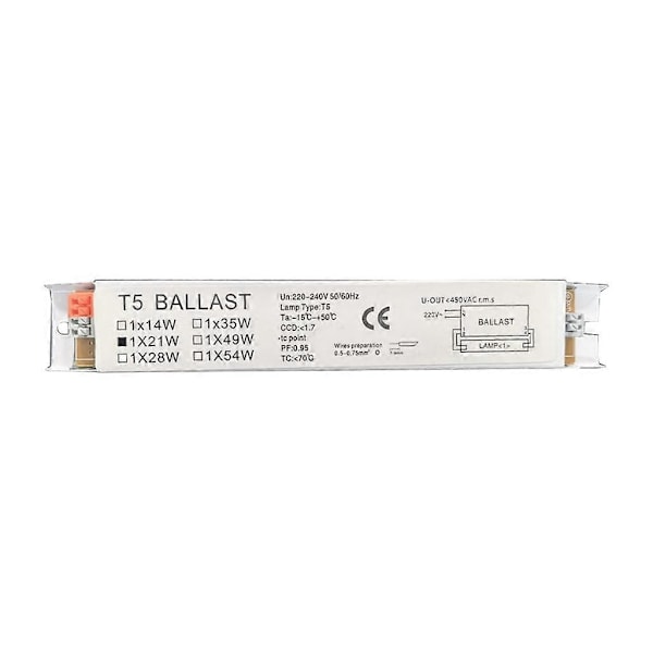 Industriell Elektronisk Fluorescerande Ballast T5 Fluorescerande Ballast - Perfet 1x14W