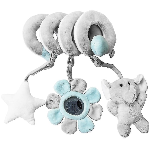 Baby plyschleksak Bell Pram hängande docka pedagogisk leksak - Perfet