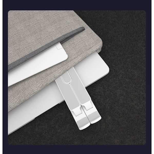 Laptopstativ foldbar og justerbar Hvid (11-15,6') - Perfet