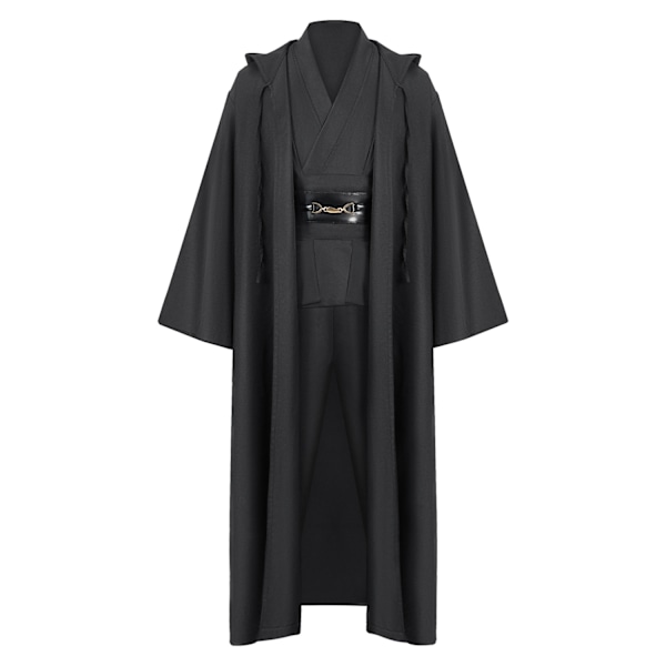 Mub- Obi-Wan Kenobi högkvalitativ cosplaydräkt brun Jedi-mantel ljussabelduell brun - perfekt Brown 3 XL