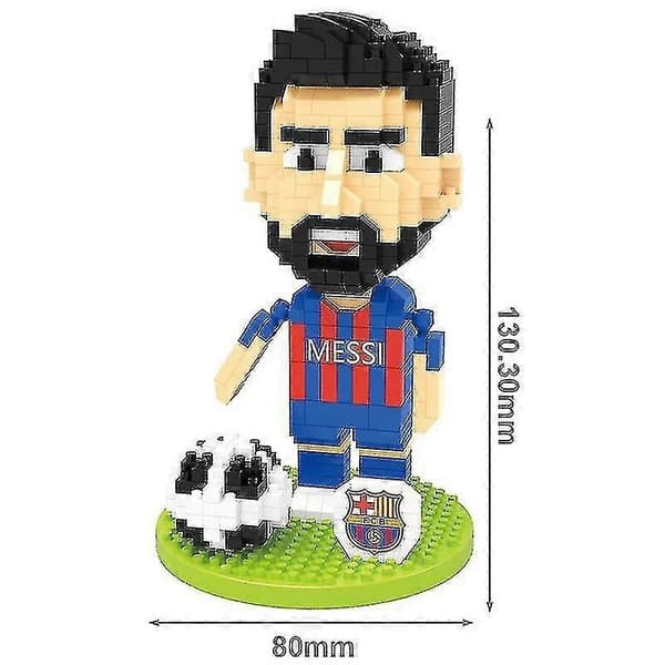 Lionel Messi VM Fodbold Samlede legetøj, Byggeklodslegetøj - Perfekt