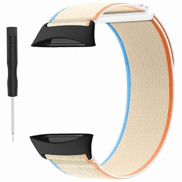 Passer til Polar Vantage urrem nylon loop justerbar håndledsrem - Perfekt Beige