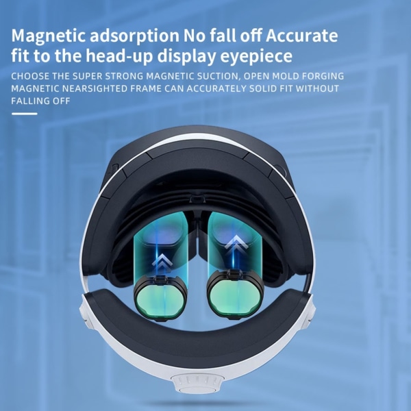 anti-scratch estää likinäköisyyslasit PS VR2 -lasien pohjalta Magneettinen kehys Cover - Perfet