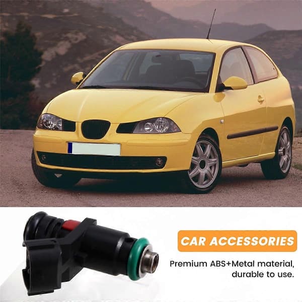 Bränsleinspridare 03E906031 Kompatibel med Fabia Mk1 Mk3 9N Roomster 1.2 03E906031A 03E906031C 03E906031E-Perfet