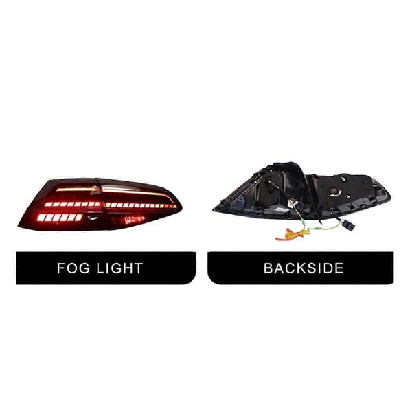 Bil LED Baglygte Samling Baglygte Kompatibel med Golf 7 7.5 2013-2020 Blinklys Baklys Li-Perfet