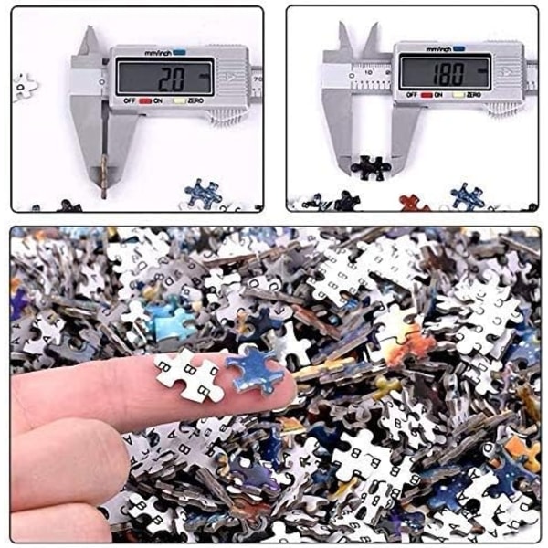 1000 brikker puslespill - papp puslespill - avslapping puslespill - Perfet