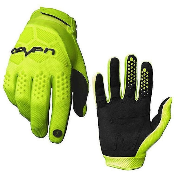 Tib Mx Motocross Hansker Topp Motocross Hansker Pustende Sykkel Sykling Terrengsykkel Hansker Motorsykkel Hansker - Perfekt fluo green S