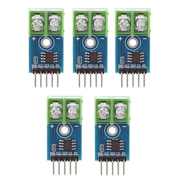 5 st MAX6675 K-typ termoelements temperaturgivare modul för-Perfet