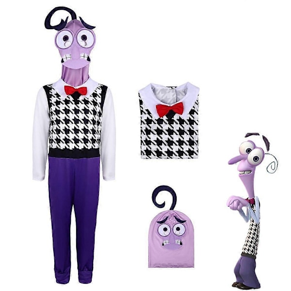 Insidan Ut 2 Cosplay Kostym Party Maskerad Jumpsuit Bodysuit-Perfekt Fear 130