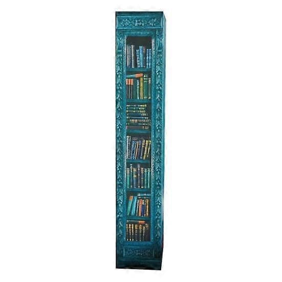 Mini Bog Dekoreret Julekalender Julekalender med 24 Bøger - Perfekt blue