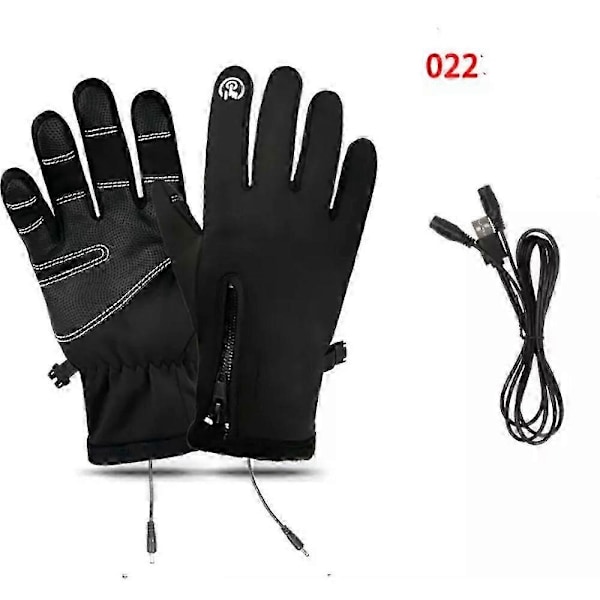 Miesten vedenpitävät hanskat, Ultimate Winter Heated Windproof Gloves - Perfet 022black S