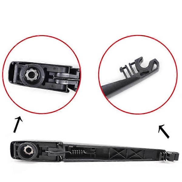 Bakruta torkarblad & arm set för Suzuki Grand Vitara 2005-2015 MK 3 - Perfekt