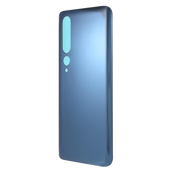 For Xiaomi Mi 10 Bakre Batterideksel Erstatning - Titanium Sølv Svart-Perfekt Titanium Silver Black