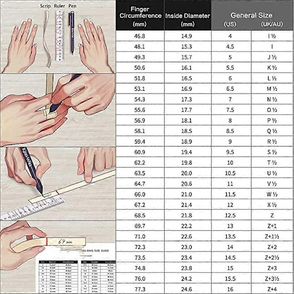 Intertwine Musta Sininen Ruostumaton Teräs 8mm Sormukset Miehille Spinneri Fidget-sormus Ahdistukseen Miehille Jalkakäytäväketju Upotus-13.5-Perfet 13.5