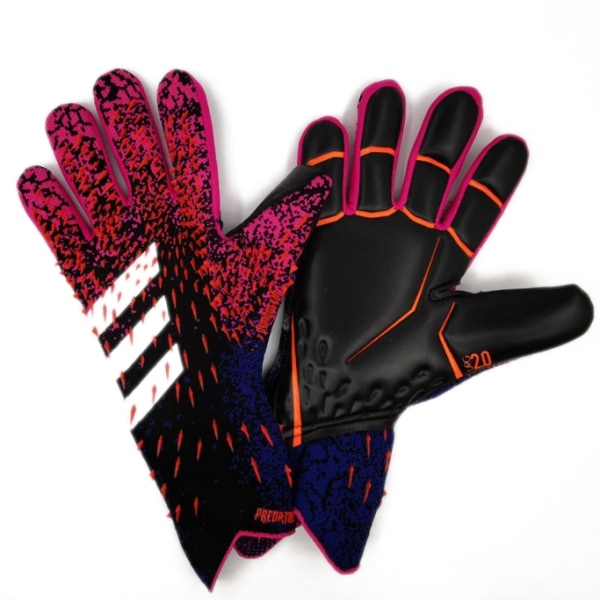 Fotballkeeperhansker pink 8