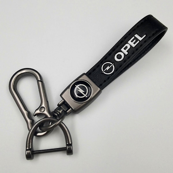 Bil Cykel Nøglering Metal Finish | Robust Nøglering | Nøglering og Krogbeslag - Perfekt Gun Color Hardware Opel