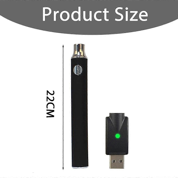 Tålig Batteripenna med Snabb Uppvärmningsfunktion och Smart USB-Adapter - Perfekt