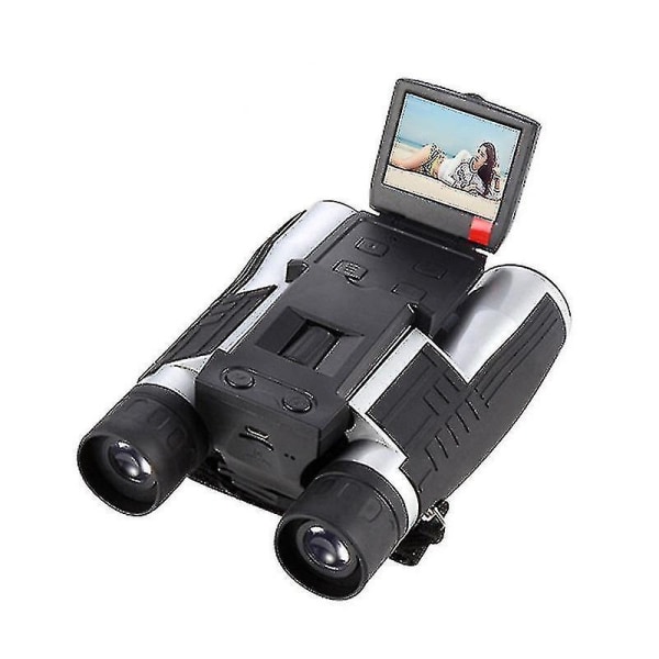 Hd 1080p svart kikare Digitalkamera USB -kikare Teleskop Video och foto Uppladdningsbar - Perfet