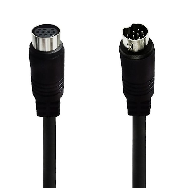 Mini Din 10-polet Han til Hun Kabel Udskiftning 10-polet Kabel til Hjemmekino - Perfekt 1.5 m