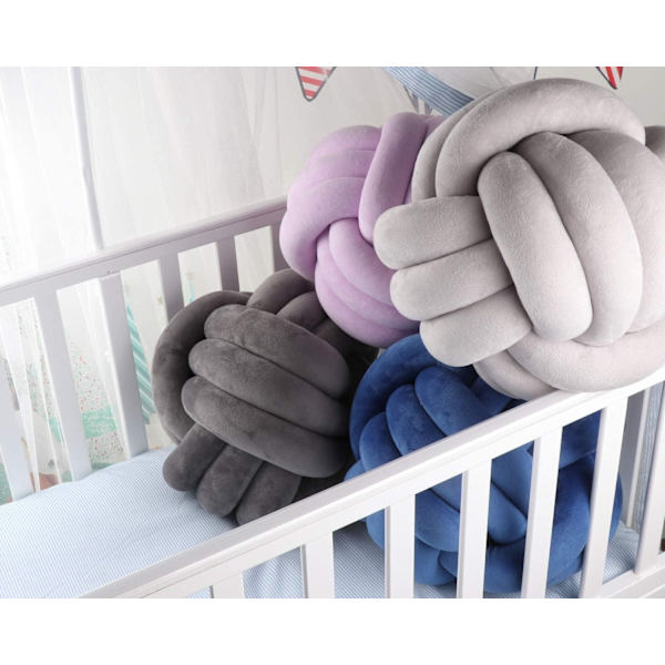 Knot Ball Pillow-Knot Ball Pillow Käsintehty päiväunet - Perfet