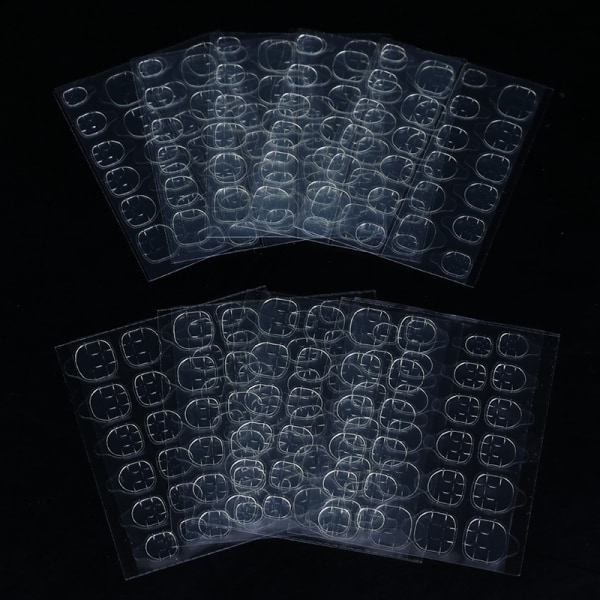 240 stk selvklæbende tape Lim Nails Sticker - Perfet A