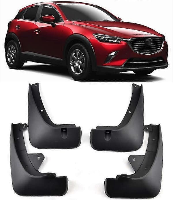 2025 Stænkskærme foran og bag kompatible med 2016-2024 Mazda CX3 CX-3-Perfet