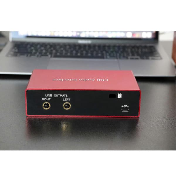 Audio Interface Xrl Audio Interface 48v Phantom-virran tuki Instrumentti Sähkökitara Tabletti Com-Perfet