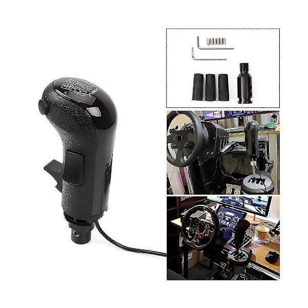 PC USB Växelknopp med Hög och Låg Växelsimulator för Logitech G923 G29 G27 G25 TH8A USB Växelknopp för ATS ETS2 HB043-Perfet