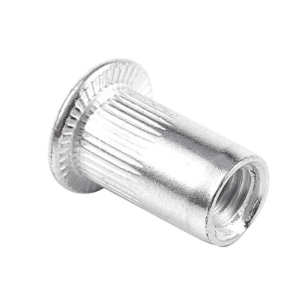 M5 Aluminium Gjengede Blindmuttere Flat Hode Rivet Muttere Nutserts 100 stk-Perfet
