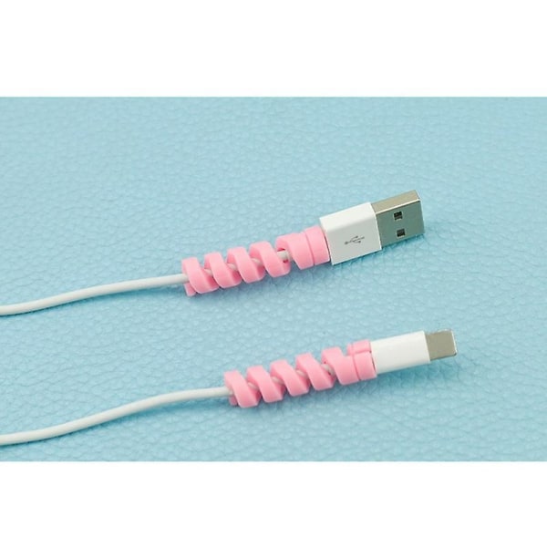 10 stk Protector Saver Cover Kompatibel Apple Iphone USB oplader kabel - Perfet