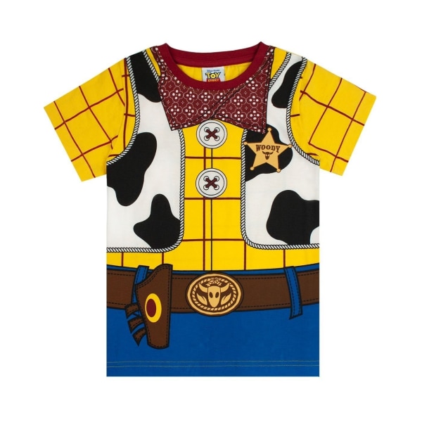 Toy Story Boys Woody Short Pyjamassæt 5-6 år Multicolor - Perfet Multicoloured 5-6 Years