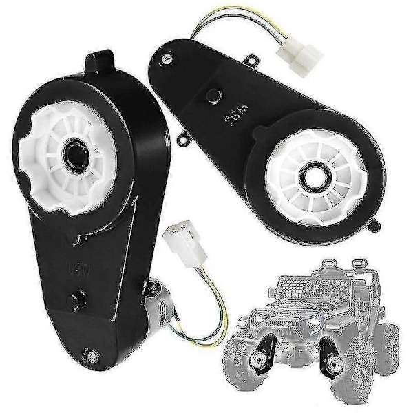 24V Barn Elbil Växellåda 24V 40000RPM Motor 2st Elektrisk Motor Växellåda Motorcyklar Hög Hastighet-Perfet