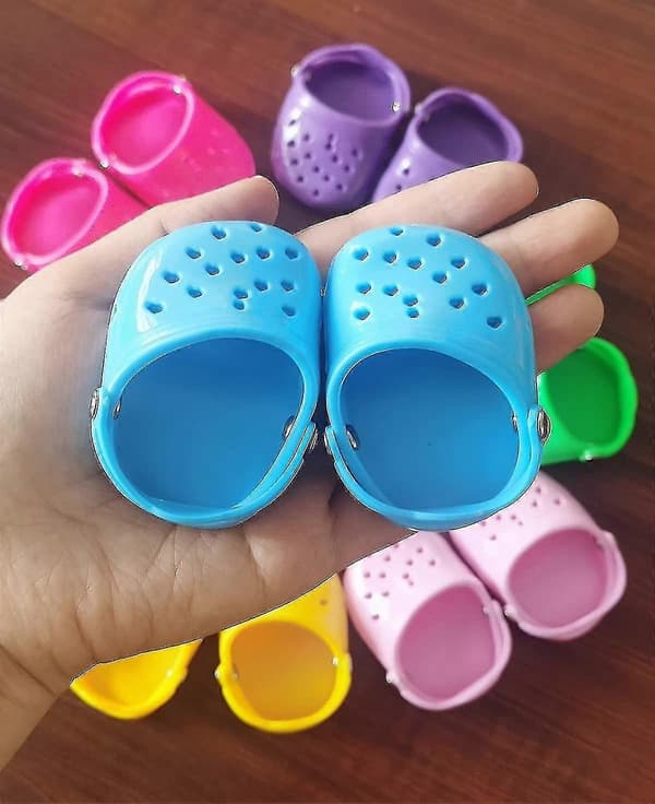 Hundesko Sommer Slippers Åndbar Mesh Sød Farve - Perfekt Blue