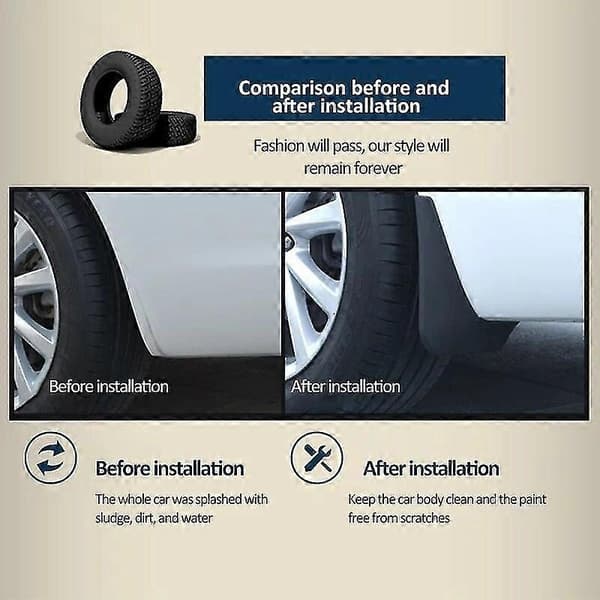 Bil Mud Flaps Kompatibel med Opel Insignia A Vauxhall 2009~2017 2016 Front Hjul MudFlap Fender Mud Guard Splash Mudguards Auto Tilbehør-Perfet Fit Facelift Model