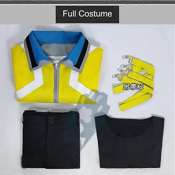 Anime Cyberpunk Edgerunners Martinez David Cosplay Kostym Jacka Mode Rock Byxor Uniformer Halloweenfest Män Kvinnor Kläder-Perfet M