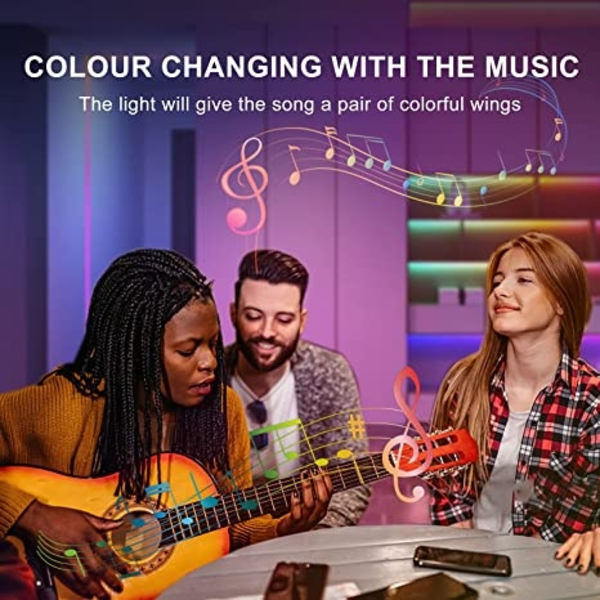 LED strip 10 m, PSTAR Bluetooth LED strip RGB 24 V - Perfet