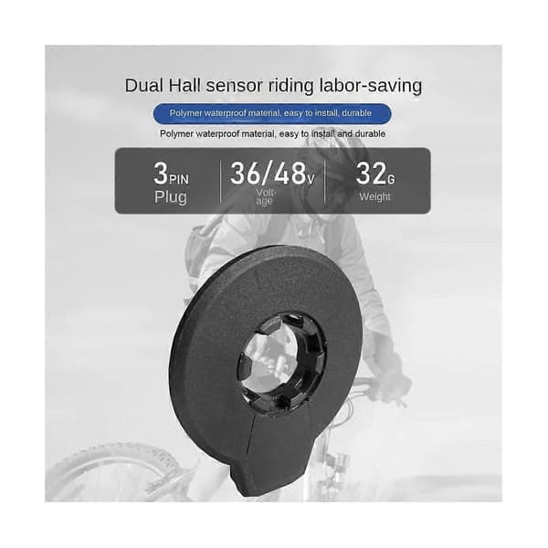 Elektrisk cykelpedalsensor F12L hastighedspedal dobbelt PAS-sensor dele Ebike-sensorer - Perfet