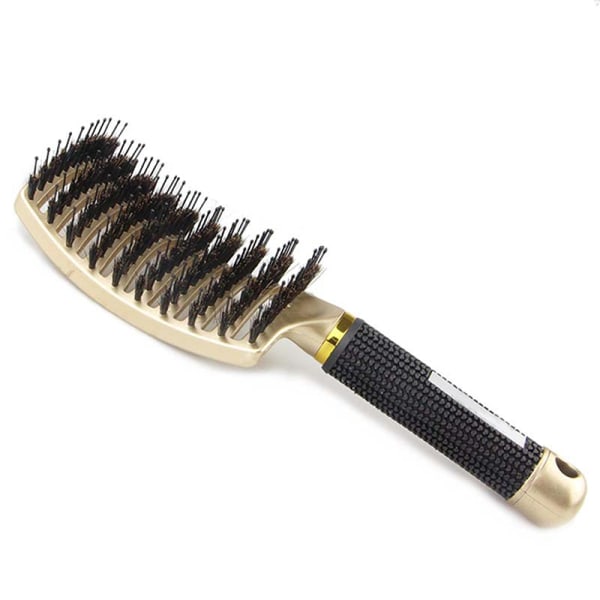 Hair Scalp Comb Hairbrush Wet Curly Detangle - Perfet Gold