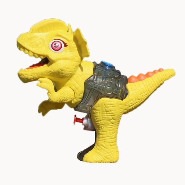 Lasten dinosauruksen vesipyssy - kauko-ohjattu vesiampuja - leluja uima-altaan rantabileisiin - Hauska lahja lapsille Keltainen dikrosaurus - Perfet Yellow Dicrosaurus