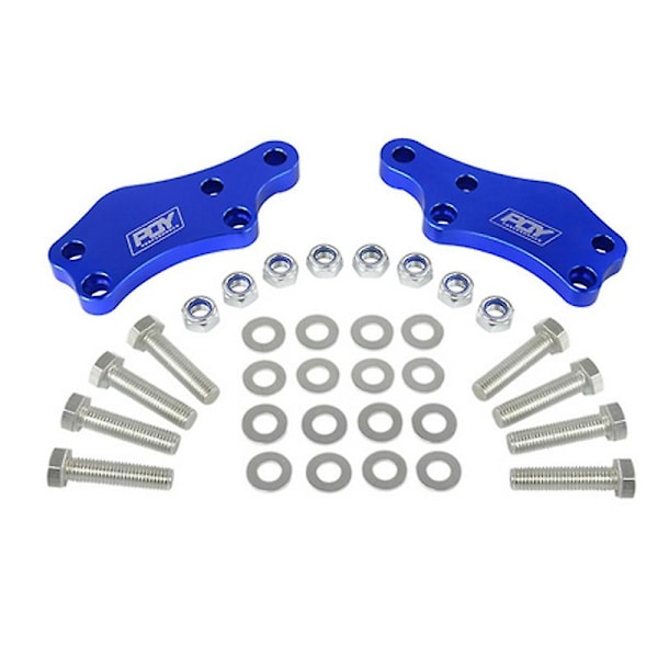 Styrvinkeladapter kit vinkel 25% justering för Toyota Chaser Mark II Cresta JZX100 Lexus IS200 IS300-Perfet Blue