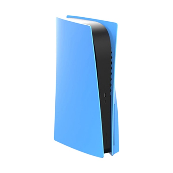 Levyn versio paneeli suojakotelo pölynkestävä, naarmuuntumaton ja iskunkestävä pelikonsolin kuori sopii PS5-Perfet Blue